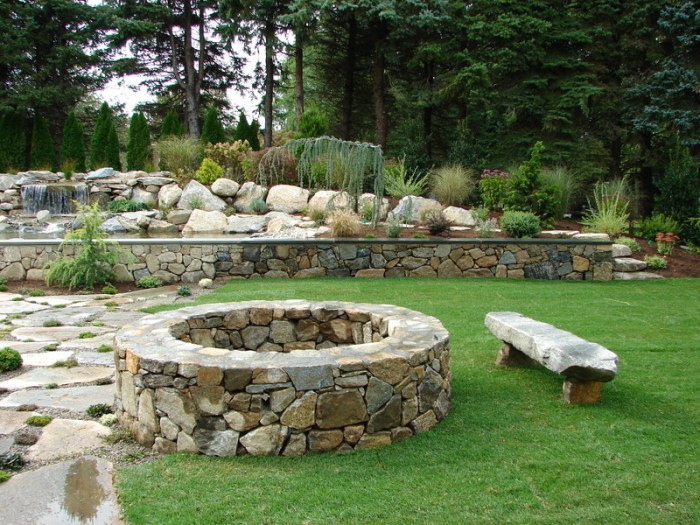 Landscaping pits
