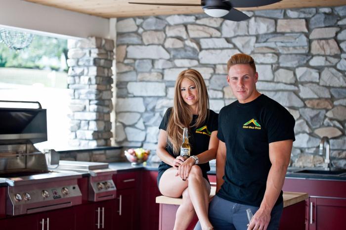 Outdoor living space designers