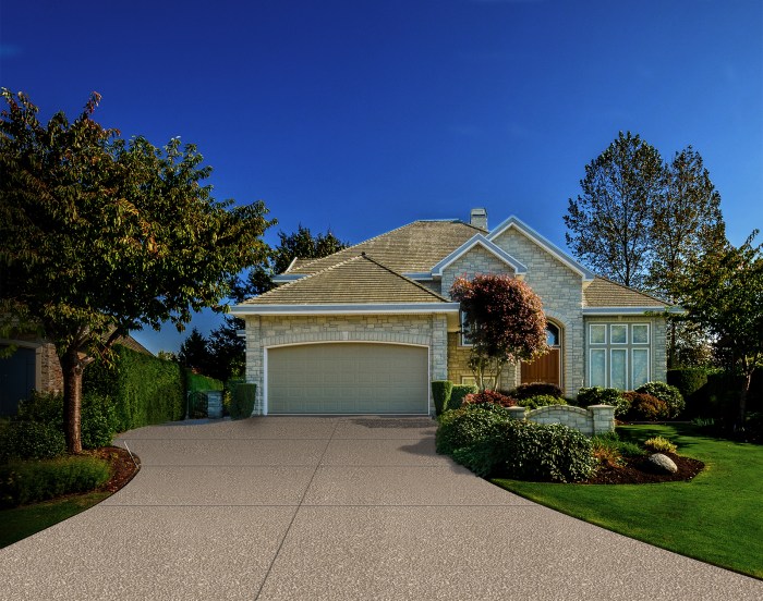 Driveways walkways land8