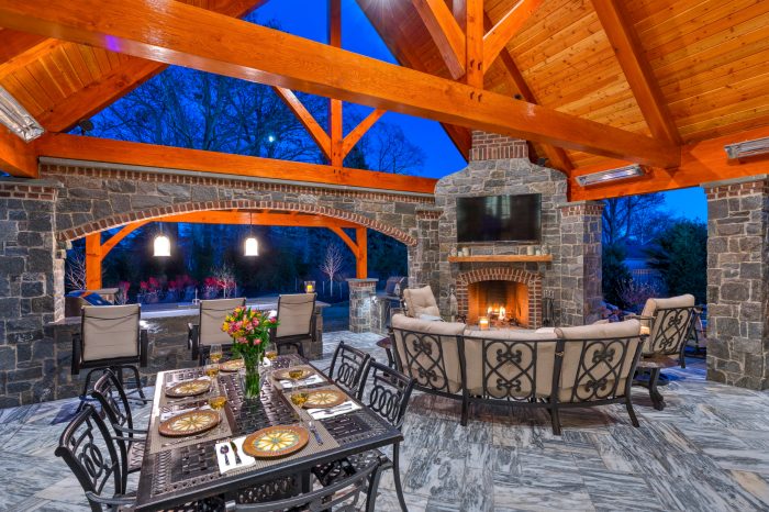 Outdoor living spaces near me