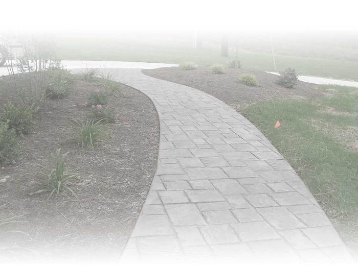 Concrete walkway ideas front yard designs path outdoor design exterior Concrete pathway around house